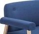 Elior 2-osobowa sofa tapicerowana Eureka 2B - granatowa 7