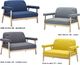 Elior 2-osobowa sofa tapicerowana Eureka 2B - granatowa 8