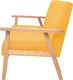 Elior 3-osobowa żółta sofa retro - Vita 3X 4