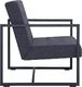 Elior Dwuosobowa grafitowa sofa - Mefir 5