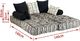Elior Dwuosobowa sofa modułowa w paski - Demri 2D 3