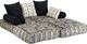 Elior Dwuosobowa sofa modułowa w paski - Demri 2D 8