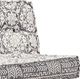 Elior Kwadratowa piankowa sofa Gina - ażurowa 4