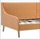 Elior Pomarańczowa sofa z materacem - Fremen 3