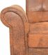 Elior Rozkładana pikowana brązowa sofa - Image 6