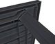 Elior Praktyczny stół ogrodowy Imelda 2X - antracytowy 3