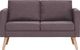 Elior Dwuosobowa kanapa w kolorze taupe - Lavinia 2X 7