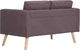 Elior Dwuosobowa kanapa w kolorze taupe - Lavinia 2X 8