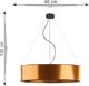 Lampa wisząca Lumes Miedziana lampa wisząca w stylu glamour 80 cm - EX325-Portona 4