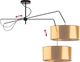 Lampa wisząca Lumes Miedziana lampa wisząca glamour z regulacją - EX242-Rima 2