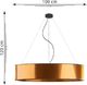Lampa wisząca Lumes Miedziana lampa wisząca z dużym abażurem 100 cm - EX326-Portona 4