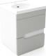4Stol Szafka pod umywalkę Loft 50 szary mat/biały mat 1