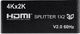 Spacetronik Rozgałęźnik Splitter HDMI 1x2 SPH-RS1022.0 4K 60 Hz HDR 3