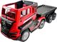 Super-Toys Mega truck, ciężarówka z przyczepą gigant zestaw BDQ-2020 39