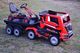 Super-Toys Mega truck, ciężarówka z przyczepą gigant zestaw BDQ-2020 48