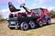 Super-Toys Mega truck, ciężarówka z przyczepą gigant zestaw BDQ-2020 55