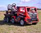 Super-Toys Mega truck, ciężarówka z przyczepą gigant zestaw BDQ-2020 56