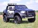 Super-Toys FORD RANGER F150RP POLICJA LICENCJA, MIĘKKIE KOŁA EVA, MIĘKKIE SIEDZENIE, WOLNY START, KLUCZYK FULL OPCJA 12V 34