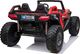 Super-Toys MEGA BUGGY CLASH DLA 2 DZIECI, 4 SILNIKI, 24V, MIĘKKIE PRZESUWANE SIEDZENIE, MIĘKKIE KOŁA, WALIZKA NA AKUMULATOR/SX-1928 18