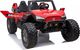 Super-Toys MEGA BUGGY CLASH DLA 2 DZIECI, 4 SILNIKI, 24V, MIĘKKIE PRZESUWANE SIEDZENIE, MIĘKKIE KOŁA, WALIZKA NA AKUMULATOR/SX-1928 19