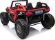 Super-Toys MEGA BUGGY CLASH DLA 2 DZIECI, 4 SILNIKI, 24V, MIĘKKIE PRZESUWANE SIEDZENIE, MIĘKKIE KOŁA, WALIZKA NA AKUMULATOR/SX-1928 2