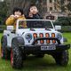 Super-Toys MEGA DZIP 4X4, MIĘKKIE KOŁA EVA, MIĘKKIE SIEDZENIE, PANEL, FULL OPCJA /YSA023 2