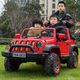 Super-Toys MEGA DZIP 4X4, MIĘKKIE KOŁA EVA, MIĘKKIE SIEDZENIE, PANEL, FULL OPCJA /YSA023 4