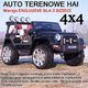 Super-Toys MEGA DWUOSOBOWY DZIP 4X4, WOLNY START, MIĘKKIE KOŁA, EXCLUSIVE/A999 23