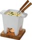 Boska Zestaw Tapas Fondue biały 200ml dąb (7617) 6