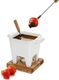 Boska Zestaw Tapas Fondue biały 200ml dąb (7617) 7