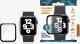 PanzerGlass Szkło antybakteryjne do Apple Watch Series 4/5/6/SE 40mm (2016) 2