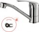 Bateria umywalkowa Sotbe Atran stojąca chrom (ATR-SSR-10250949) 2
