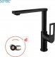 Bateria umywalkowa Sotbe Loft stojąca czarny mat (LOF-B-SKH-12568588) 2