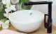 Bateria umywalkowa Sotbe Loft stojąca czarny mat (LOF-B-SKH-12568588) 6