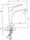 Bateria umywalkowa Sotbe Toga stojąca czarny (TOG-B-SSS-11693888) 3