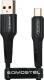 Kabel USB USB-A - USB-C 1 m Czarny (25698) 1