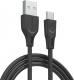 Kabel USB Somostel USB-A - USB-C 1 m Czarny (25712) 2