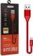 Kabel USB Nafumi USB-A - microUSB 0.3 m Czerwony (25905) 1