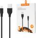 Kabel USB Somostel USB-A - Lightning 2 m Czarny (25929) 2