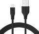 Kabel USB Somostel USB-A - Lightning 3 m Czarny (25930) 2