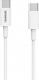 Kabel USB Somostel USB-C - USB-C 1.2 m Biały (27226) 1