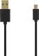 Kabel USB USB-A - microUSB 1.1 m Czarny (21942) 1