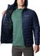 Kurtka męska Columbia Powder Lite Hooded granatowa r. XL 3