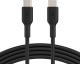 Kabel USB Belkin USB-C - USB-C 1 m Czarny (CAB003bt1MBK) 1