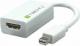 Adapter AV Techly DisplayPort Mini - HDMI biały (304239) 1