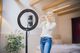 Lampa pierścieniowa Hama SpotLight FoldUp 102 LED ring light 21