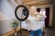 Lampa pierścieniowa Hama SpotLight FoldUp 102 LED ring light 22