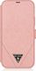 Guess Guess GUFLBKP12LVSATMLPI iPhone 12 Pro Max 6,7" różowy/pink book Saffiano 1