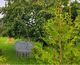 Saska Garden Hamak ażurowy fotel wiszący 80x60cm luxe z poduszką szary (1026954) 8