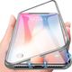 Magnetic Etui Magnetyczne Front+Back do Apple iPhone 12 Mini (Srebrne) uniwersalny 1